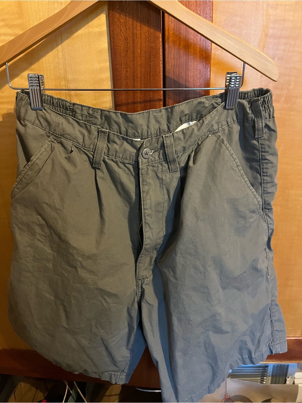 Wrangler Olive Green Men's Shorts